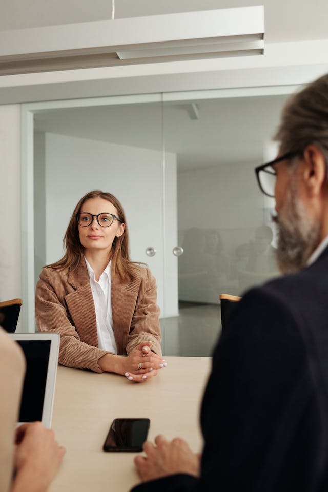 Business woman managing healthcare business